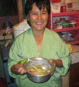 Mama Tshering and the National dish ~ Ema Datsi