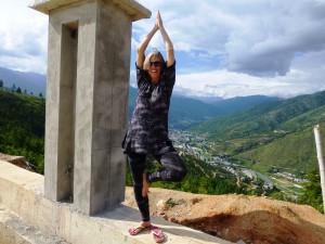 Leaning into the pose (or out of it) newpicsofBhutan-051-300x225